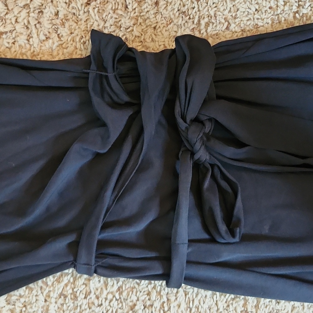 Vince. Scoop neck camisole wrap dress - Picture 3 of 7